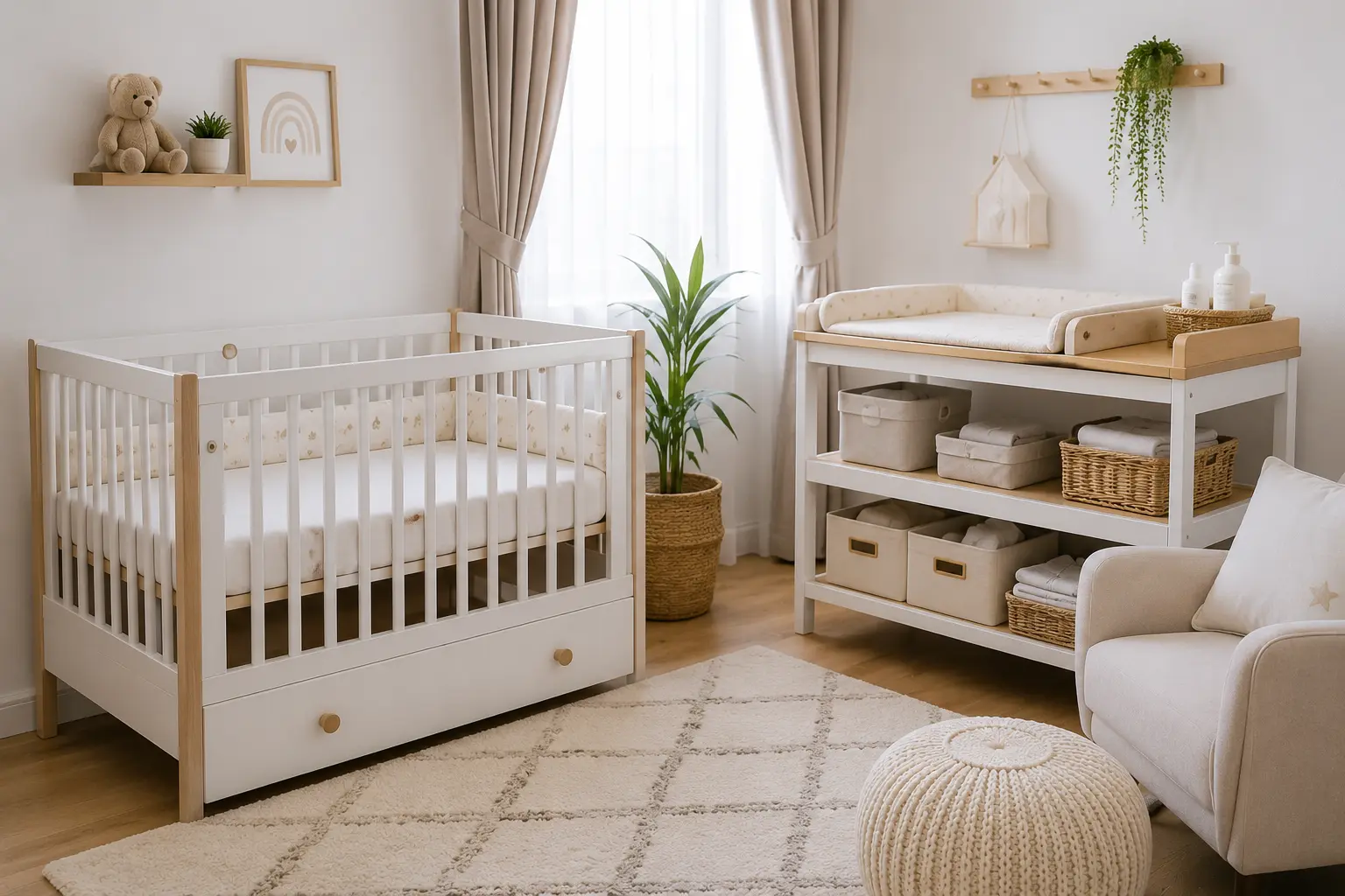 Furnitur Bayi Minimalis yang Membuat Kamar Terlihat Luas